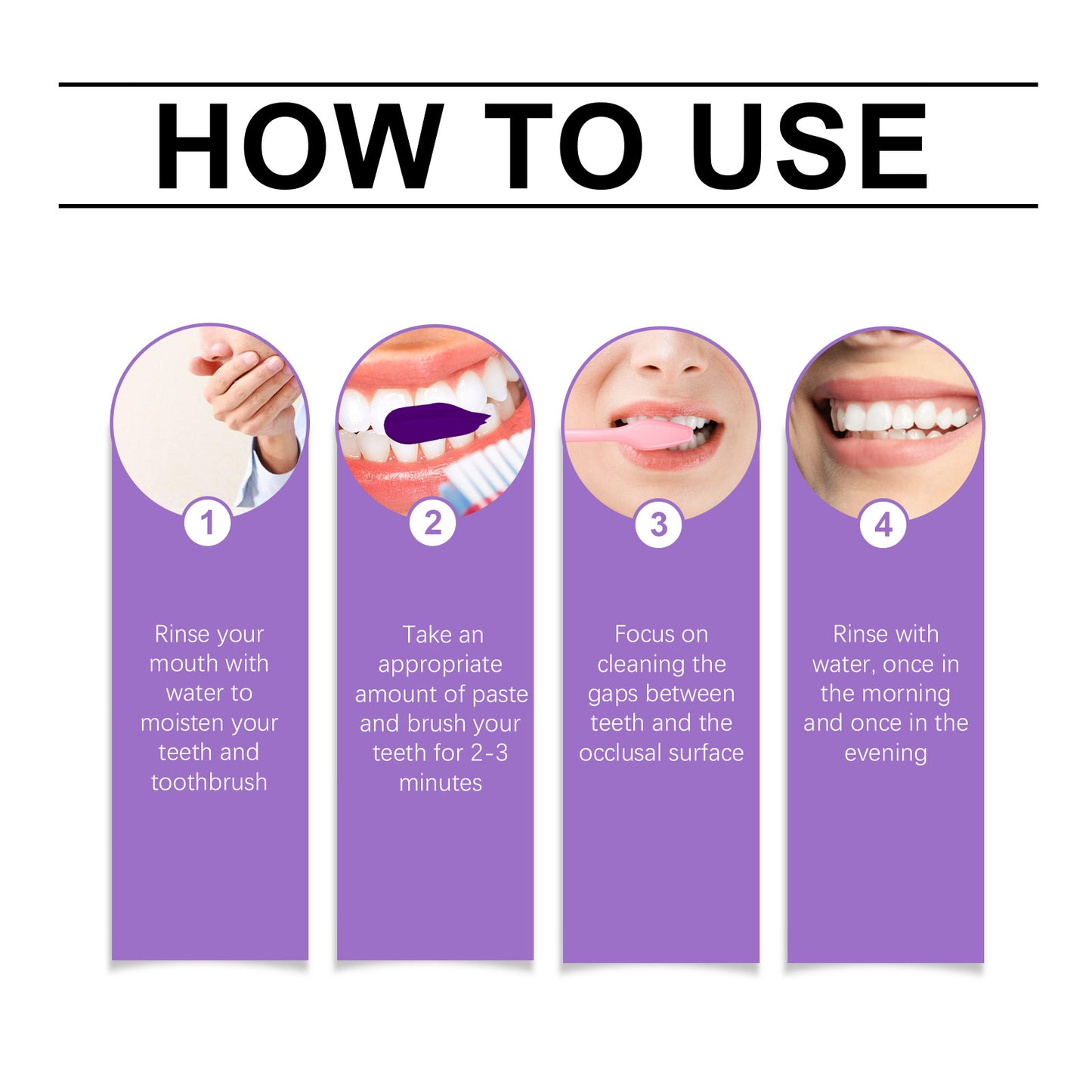 Oralloe Purple Luxe Whitening Toothpaste | Advanced Triple Whitening with Hydroxyapatite & Papaya Enzyme | Removes Deep Stains, Freshens Breath & Supports Enamel-V