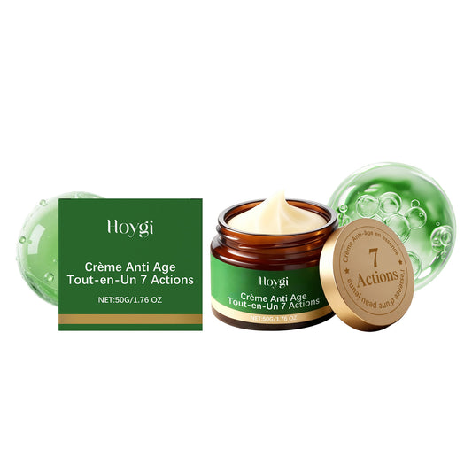 Hoygi Anti-Aging Face Cream | 7-in-1 Multi-Action Formula with Hydrolyzed Collagen | For Skin Firming & Rejuvenating-V