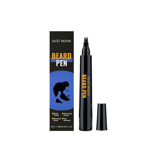 Men's Beard Pen Natural, Smooth, and Effortless Styling for Full Beards Fills in Gaps Beard Pen-V