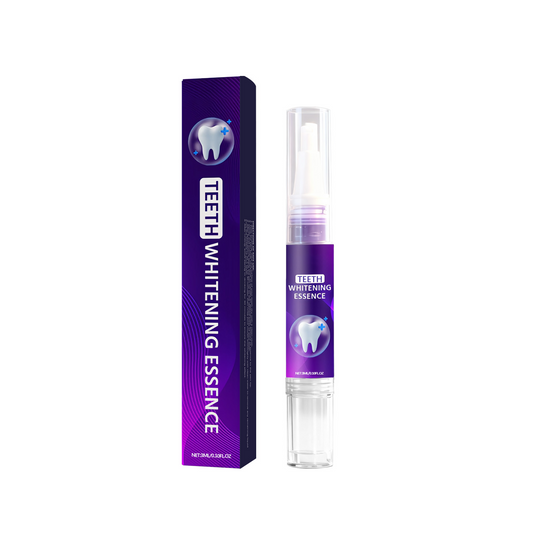 Teeth Whitening Essence Pen | With Titanium Dioxide & Arginine | Removes Coffee, Tea & Wine Stains | At-Home Professional Whitening | Easy Application-V