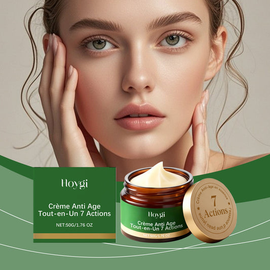Hoygi Anti-Aging Face Cream | 7-in-1 Multi-Action Formula with Hydrolyzed Collagen | For Skin Firming & Rejuvenating-V
