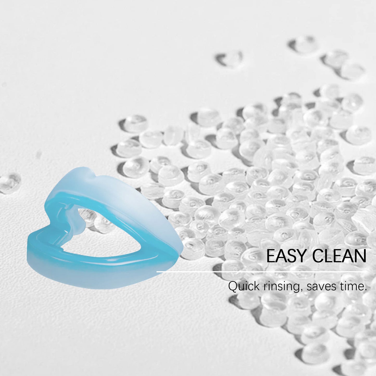 Sleep Care Mouthguard Gentle protection for nighttime sleep Anti-grinding dental tray Daily wear mouthguard-V