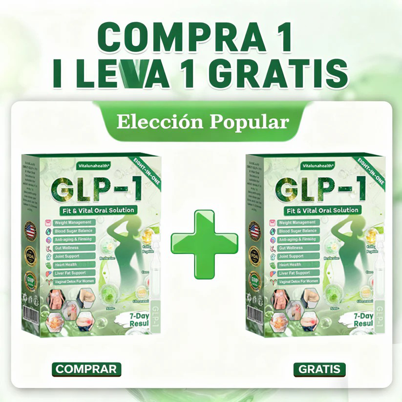 𝑽𝒊𝒕𝒂𝒍𝒖𝒏𝒂𝒉𝒆𝒂𝒍𝒕𝒉® 𝑮𝑳𝑷-1 8 𝒆𝒏 1 𝑭𝒊𝒕 & 𝑽𝒊𝒕𝒂𝒍 (𝒔𝒐𝒍𝒐 𝒖𝒏𝒂 𝒗𝒆𝒛 𝒂𝒍 𝒅𝒊́𝒂, 𝒄𝒂𝒎𝒃𝒊𝒐𝒔 𝒗𝒊𝒔𝒊𝒃𝒍𝒆𝒔 𝒆𝒏 7 𝒅𝒊́𝒂𝒔) √ 𝑷𝒂𝒓𝒂 𝒐𝒃𝒆𝒔𝒊𝒅𝒂𝒅, 𝒔𝒂𝒍𝒖𝒅 𝒄𝒂𝒓𝒅𝒊𝒐𝒗𝒂𝒔𝒄𝒖𝒍𝒂𝒓, 𝒅𝒊𝒂𝒃𝒆𝒕𝒆𝒔, 𝒂𝒑𝒏𝒆𝒂 𝒅𝒆𝒍 𝒔𝒖𝒆𝒏̃𝒐, 𝒔𝒂𝒍𝒖𝒅 𝒊𝒏𝒕𝒆𝒔𝒕𝒊𝒏𝒂𝒍, 𝒑𝒓𝒐𝒃𝒍𝒆𝒎𝒂𝒔 𝒂𝒓𝒕𝒊𝒄𝒖𝒍𝒂𝒓𝒆𝒔 𝒚 𝒎𝒂́𝒔-YH