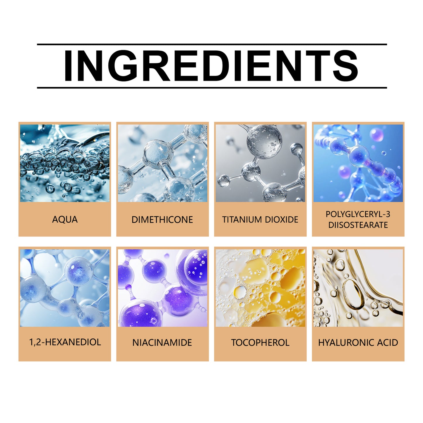 Zephoco Brown Tattoo Concealer Foundation - Makeup for body tattoo coverage, daily portable concealing foundation-3@OK