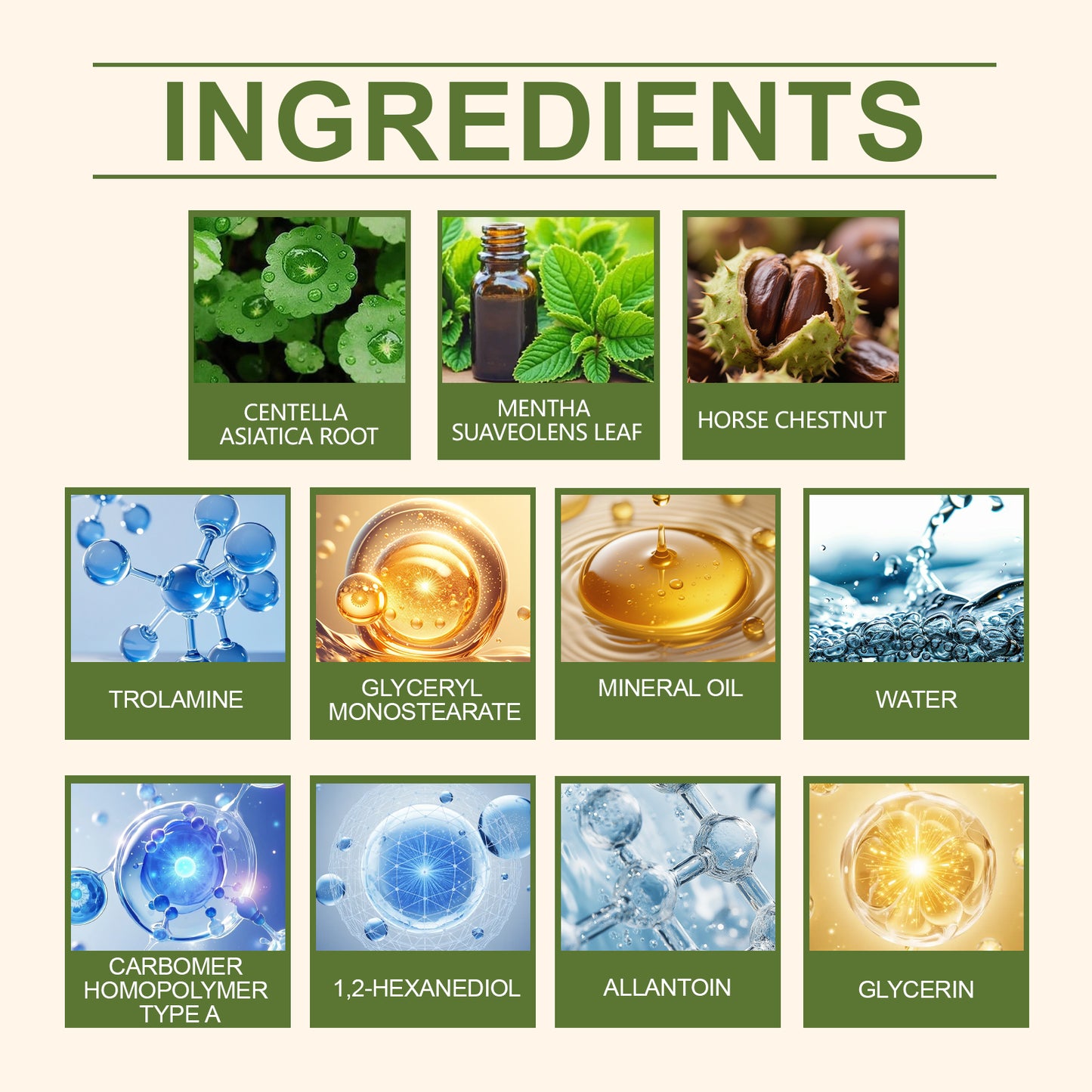 AMZ Leg Care Cream: Gentle Formula for Nourishing and Soothing Leg Skin, Ideal for Daily Massage and Application-ZZ