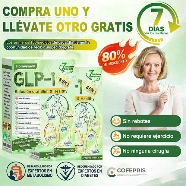 𝑻𝒊𝒆𝒏𝒅𝒂 𝑶𝒇𝒊𝒄𝒊𝒂𝒍 | 𝑭𝒍𝒐𝒓𝒂𝒗𝒚𝒏𝒆® 𝑮𝑳𝑷-1 8 𝒆𝒏 1 𝑺𝒐𝒍𝒖𝒄𝒊𝒐́𝒏 𝑶𝒓𝒂𝒍 𝑺𝒍𝒊𝒎 & 𝑯𝒆𝒂𝒍𝒕𝒉𝒚 🌿 𝑼𝒏𝒂 𝒅𝒐𝒔𝒊𝒔 𝒂𝒍 𝒅𝒊́𝒂, 𝒓𝒆𝒔𝒖𝒍𝒕𝒂𝒅𝒐𝒔 𝒆𝒏 7 𝒅𝒊́𝒂𝒔 ✅ 𝑪𝒐𝒏𝒕𝒓𝒐𝒍 𝒅𝒆 𝒐𝒃𝒆𝒔𝒊𝒅𝒂𝒅, 𝒅𝒊𝒂𝒃𝒆𝒕𝒆𝒔, 𝒔𝒂𝒍𝒖𝒅 𝒊𝒏𝒕𝒆𝒔𝒕𝒊𝒏𝒂𝒍 𝒚 𝒂𝒓𝒕𝒊𝒄𝒖𝒍𝒂𝒓, 𝒎𝒆𝒋𝒐𝒓𝒂 𝒆𝒍 𝒄𝒐𝒓𝒂𝒛𝒐́𝒏, 𝒍𝒂 𝒑𝒊𝒆𝒍 𝒚 𝒍𝒂 𝒆𝒏𝒆𝒓𝒈𝒊́𝒂.-MX