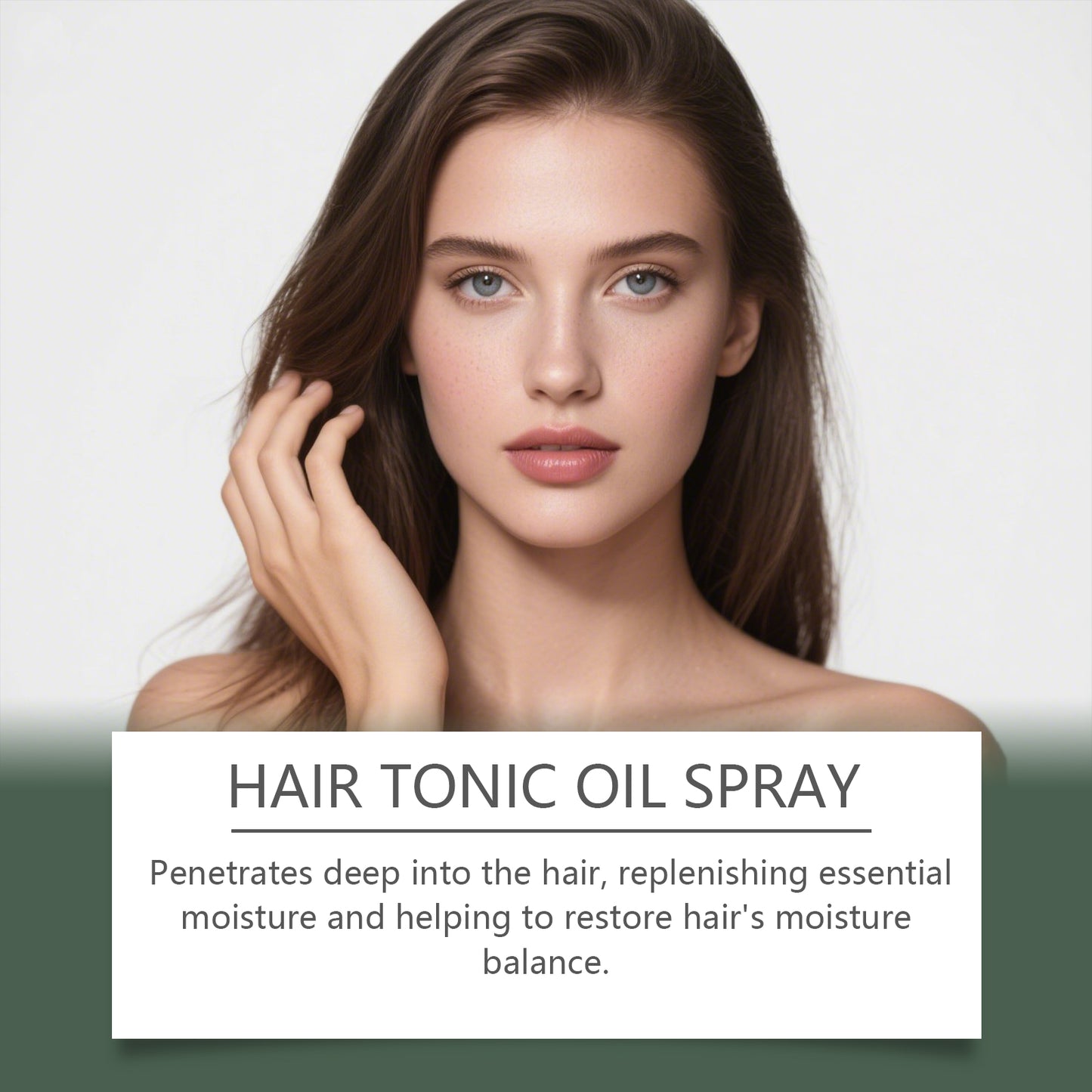 Hoegoa Hair Oil Spray - Moisturizes hair, nourishes the scalp, hydrates and strengthens locks, silkening hair care spray-3@OK