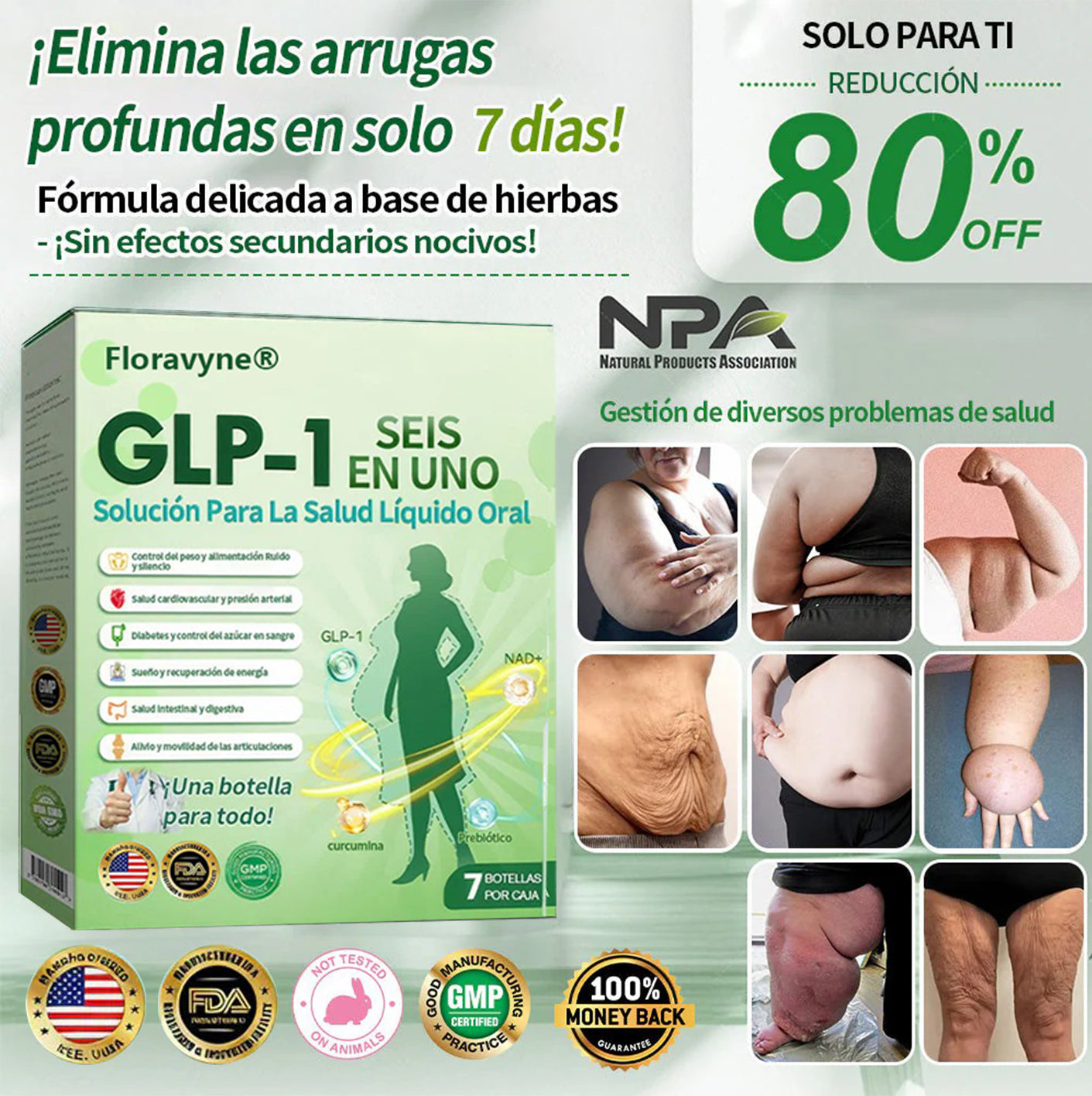 𝑭𝒍𝒐𝒓𝒂𝒗𝒚𝒏𝒆® 𝐓𝐢𝐞𝐧𝐝𝐚 𝐎𝐟𝐢𝐜𝐢𝐚𝐥 | 𝑭𝒍𝒐𝒓𝒂𝒗𝒚𝒏𝒆® 𝐆𝐋𝐏-𝟏 𝐒𝐨𝐥𝐮𝐜𝐢𝐨́𝐧 𝐎𝐫𝐚𝐥 𝐝𝐞 𝐒𝐚𝐥𝐮𝐝 𝐒𝐞𝐢𝐬 𝐞𝐧 𝐔𝐧𝐨 (𝐒𝐨́𝐥𝐨 𝐮𝐧𝐚 𝐯𝐞𝐳 𝐚𝐥 𝐝𝐢́𝐚, 𝐜𝐚𝐦𝐛𝐢𝐨𝐬 𝐯𝐢𝐬𝐢𝐛𝐥𝐞𝐬 𝐞𝐧 𝟕 𝐝𝐢́𝐚𝐬) ✅ 𝐏𝐚𝐫𝐚 𝐥𝐚 𝐨𝐛𝐞𝐬𝐢𝐝𝐚𝐝, 𝐬𝐚𝐥𝐮𝐝 𝐜𝐚𝐫𝐝𝐢𝐨𝐯𝐚𝐬𝐜𝐮𝐥𝐚𝐫, 𝐝𝐢𝐚𝐛𝐞𝐭𝐞𝐬, 𝐚𝐩𝐧𝐞𝐚 𝐝𝐞𝐥 𝐬𝐮𝐞𝐧̃𝐨, 𝐬𝐚𝐥𝐮𝐝 𝐝𝐢𝐠𝐞𝐬𝐭𝐢𝐯𝐚, 𝐩𝐫𝐨𝐛𝐥𝐞𝐦𝐚𝐬 𝐚𝐫𝐭𝐢𝐜𝐮𝐥𝐚𝐫𝐞𝐬 𝐲 𝐦𝐚́𝐬-𝐂𝐉𝐘