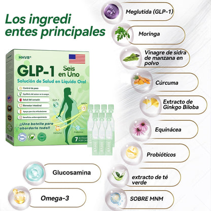 Tienda Oficial |𝑭𝒍𝒐𝒓𝒂𝒗𝒚𝒏𝒆®🎈🎈𝑺𝒐𝒍𝒖𝒄𝒊ó𝒏 𝒐𝒓𝒂𝒍 𝒍í𝒒𝒖𝒊𝒅𝒂 𝐆𝑳𝑷-1 𝒔𝒆𝒊𝒔 𝒆𝒏 𝒖𝒏𝒐 (Solo una dosis al día, cambios visibles en 7 días) 💎 Para obesidad, salud cardiovascular, diabetes, apnea del sueño, problemas articulares y más.