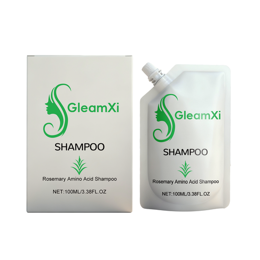 GleamXi Rosemary & Amino Acids Shampoo - Gently Hydrates Scalp, Strengthens Hair & Improves Resilience-OA