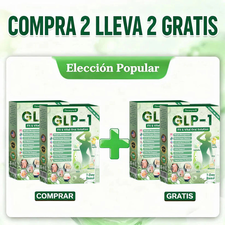 𝑭𝒍𝒐𝒓𝒂𝒗𝒚𝒏𝒆® 𝑮𝑳𝑷-1 8 𝒆𝒏 1 𝑭𝒊𝒕 & 𝑽𝒊𝒕𝒂𝒍 (𝒔𝒐𝒍𝒐 𝒖𝒏𝒂 𝒗𝒆𝒛 𝒂𝒍 𝒅𝒊́𝒂, 𝒄𝒂𝒎𝒃𝒊𝒐𝒔 𝒗𝒊𝒔𝒊𝒃𝒍𝒆𝒔 𝒆𝒏 7 𝒅𝒊́𝒂𝒔) √ 𝑷𝒂𝒓𝒂 𝒐𝒃𝒆𝒔𝒊𝒅𝒂𝒅, 𝒔𝒂𝒍𝒖𝒅 𝒄𝒂𝒓𝒅𝒊𝒐𝒗𝒂𝒔𝒄𝒖𝒍𝒂𝒓, 𝒅𝒊𝒂𝒃𝒆𝒕𝒆𝒔, 𝒂𝒑𝒏𝒆𝒂 𝒅𝒆𝒍 𝒔𝒖𝒆𝒏̃𝒐, 𝒔𝒂𝒍𝒖𝒅 𝒊𝒏𝒕𝒆𝒔𝒕𝒊𝒏𝒂𝒍, 𝒑𝒓𝒐𝒃𝒍𝒆𝒎𝒂𝒔 𝒂𝒓𝒕𝒊𝒄𝒖𝒍𝒂𝒓𝒆𝒔 𝒚 𝒎𝒂́𝒔-MX